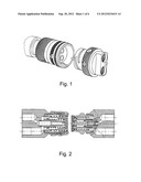 COAXIAL QUICK COUPLING diagram and image