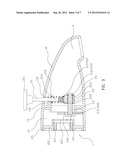 WATER CHANNEL SWITCHING STRUCTURE FOR A FAUCET diagram and image