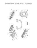 METHOD FOR MANUFACTURING A STRAIGHT INSERT MADE OF METAL MATRIX COMPOSITE     MATERIAL diagram and image