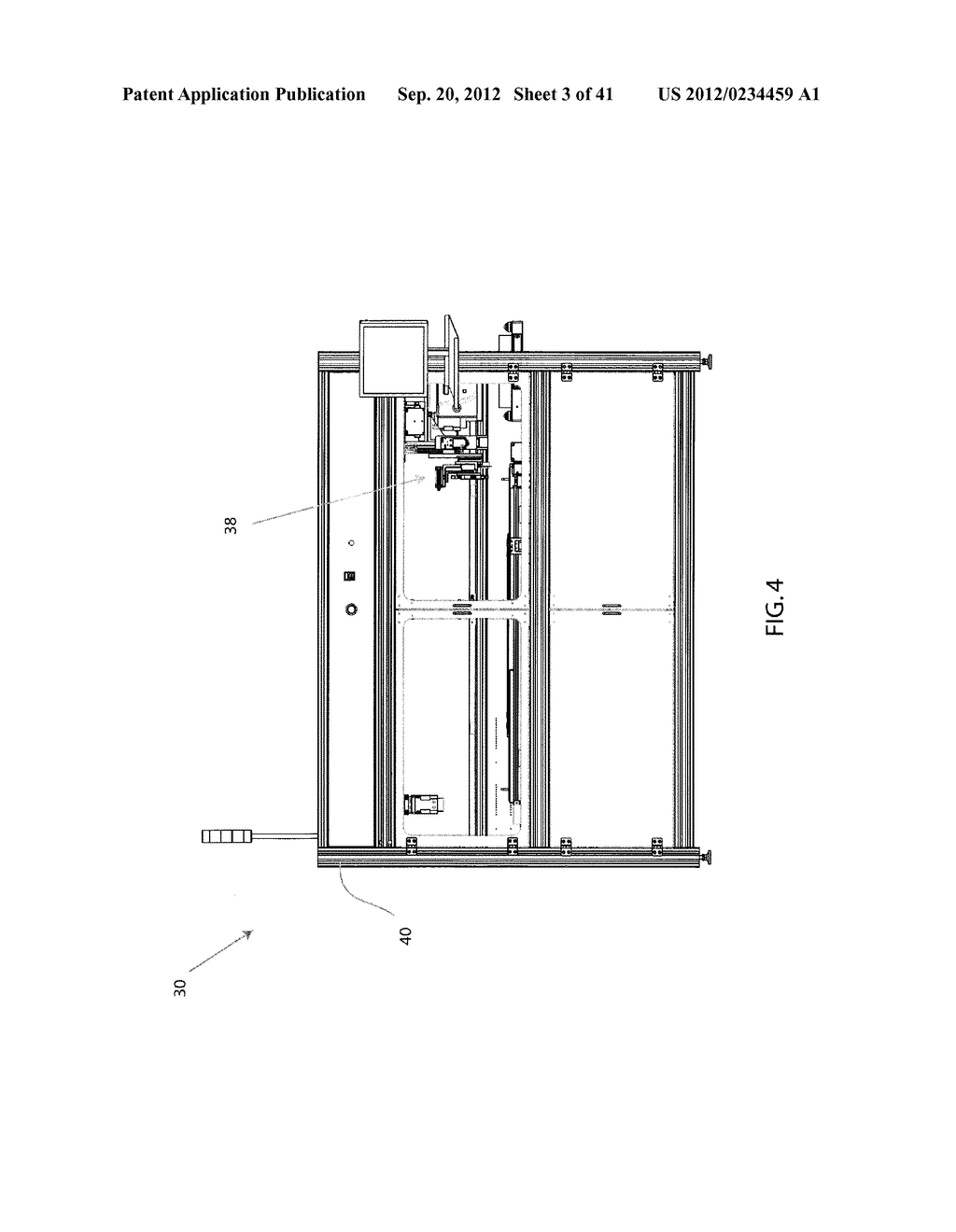 MACHINE FOR OPTICAL BONDING, SYSTEM AND METHOD OF USE THEREOF - diagram, schematic, and image 04