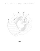 Timed Steering Nozzle on a Downhole Drill Bit diagram and image