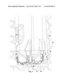 Timed Steering Nozzle on a Downhole Drill Bit diagram and image