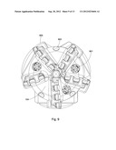 Timed Steering Nozzle on a Downhole Drill Bit diagram and image