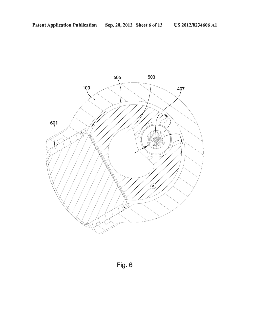 Timed Steering Nozzle on a Downhole Drill Bit - diagram, schematic, and image 07