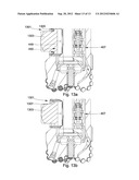 Timed Steering Nozzle on a Downhole Drill Bit diagram and image