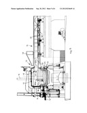 DEVICE AND METHOD FOR FEEDING METAL MATERIAL INTO A MELTING PLANT diagram and image