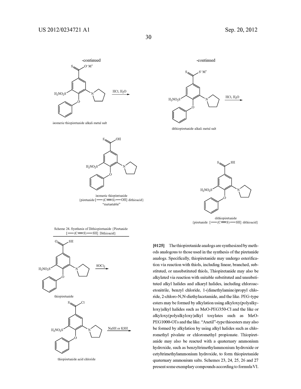 DIURETIC AND DIURETIC-LIKE COMPOUND ANALOGS - diagram, schematic, and image 32