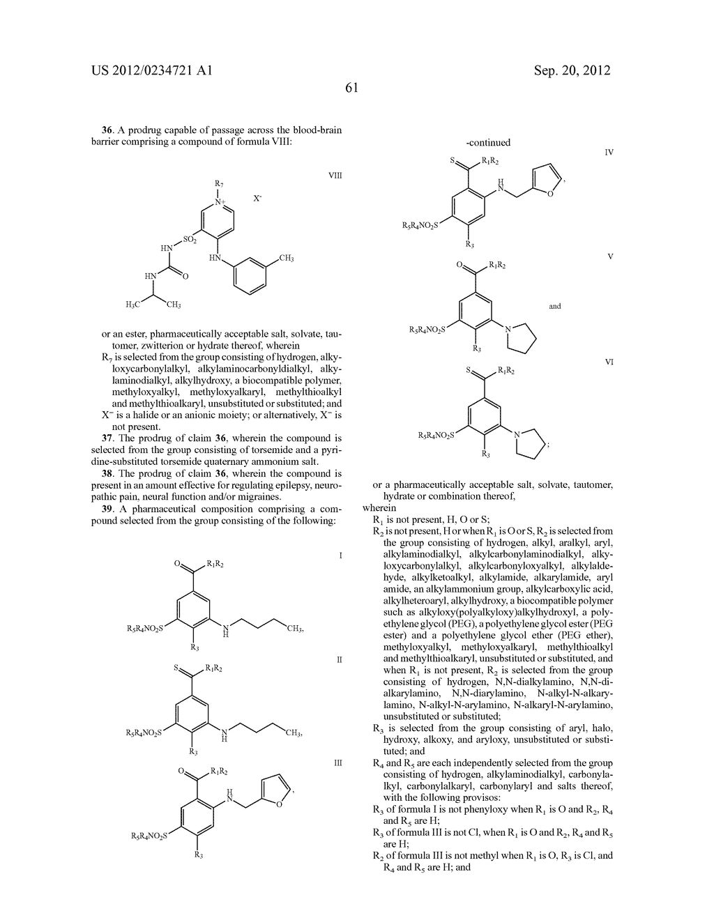 DIURETIC AND DIURETIC-LIKE COMPOUND ANALOGS - diagram, schematic, and image 63