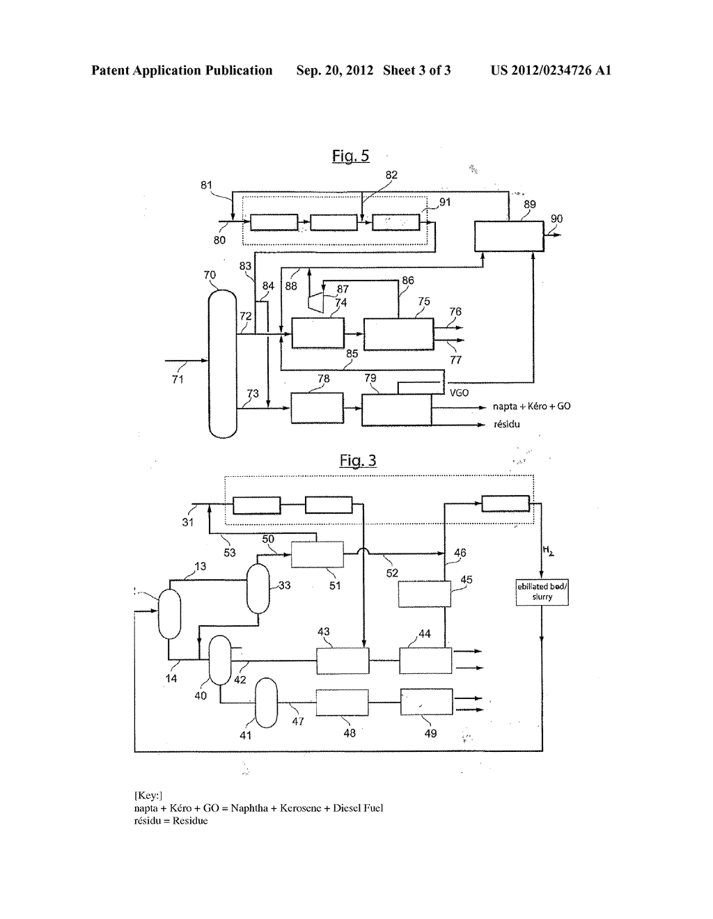 PROCESS FOR HYDROCONVERSION OF HEAVY CARBON-CONTAINING FEEDSTOCKS THAT     INTEGRATE A BOILING-BED TECHNOLOGY AND A SLURRY TECHNOLOGY - diagram, schematic, and image 04