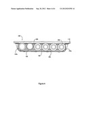 PRODUCT DISPLAY SHELF WITH COMPLIANT MEMBER diagram and image