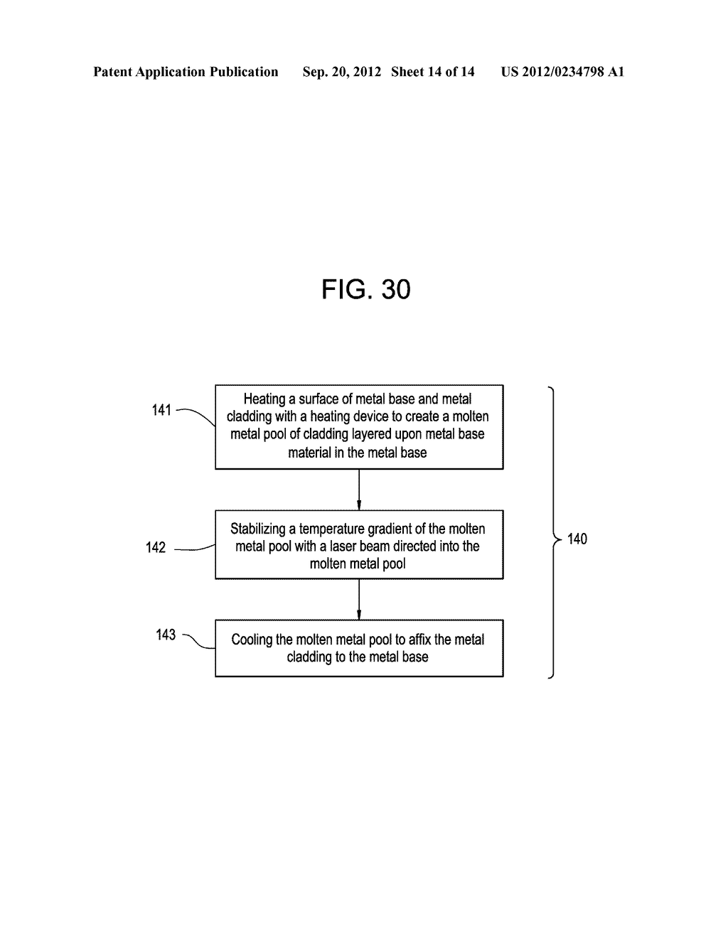 CLADDING APPLICATION METHOD AND APPARATUS USING HYBRID LASER PROCESS - diagram, schematic, and image 15