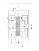 Monolithically applied heating elements on saw substrate diagram and image