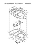 BIOMORPHIC CONTAINERS WITH BEAK HANDLE diagram and image