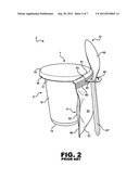 PACKAGING INCLUDING POUCH FOR CONTAINER diagram and image