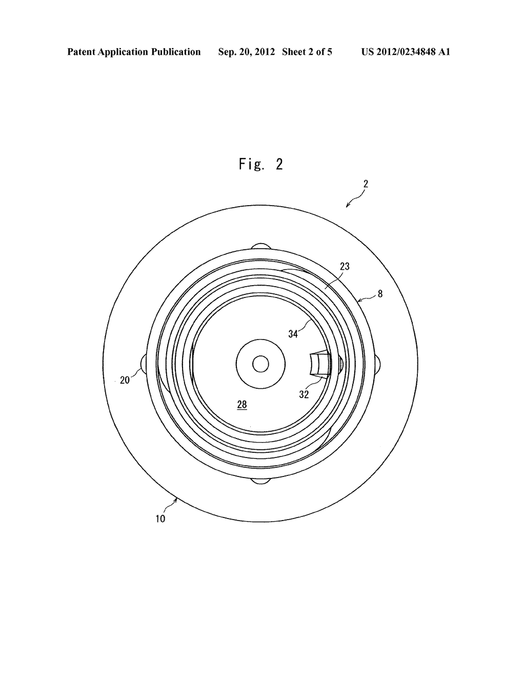 SYNTHETIC RESIN SPOUT STOPPER - diagram, schematic, and image 03