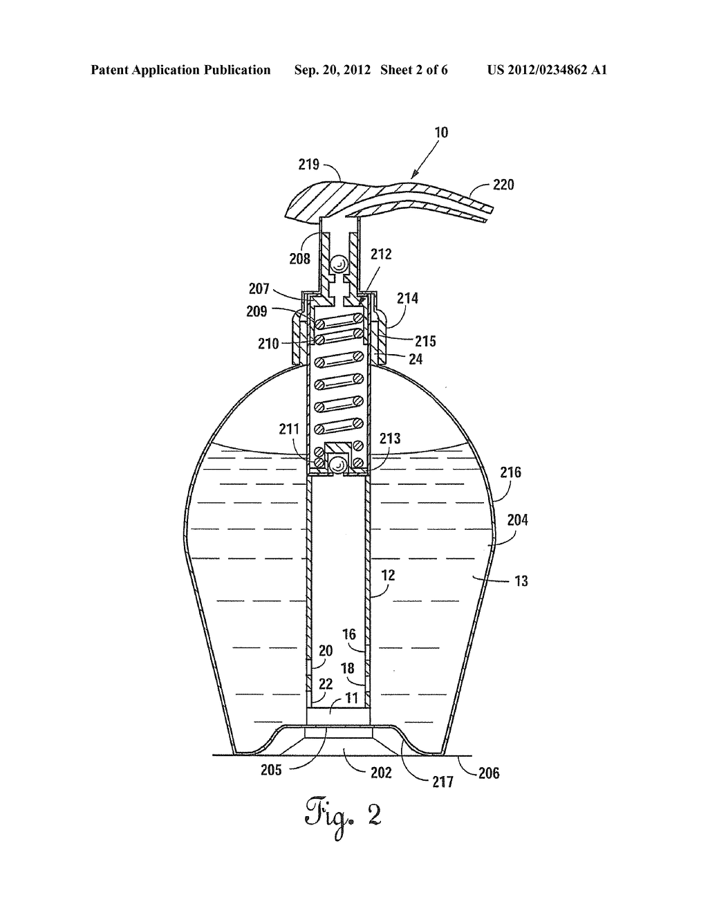 Fluid Dispenser with Increased Stability - diagram, schematic, and image 03