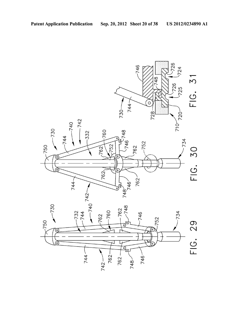 COLLAPSIBLE ANVIL PLATE ASSEMBLIES FOR CIRCULAR SURGICAL STAPLING DEVICES - diagram, schematic, and image 21