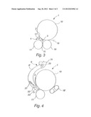 Set Changing Device of a Slitter-Winder diagram and image