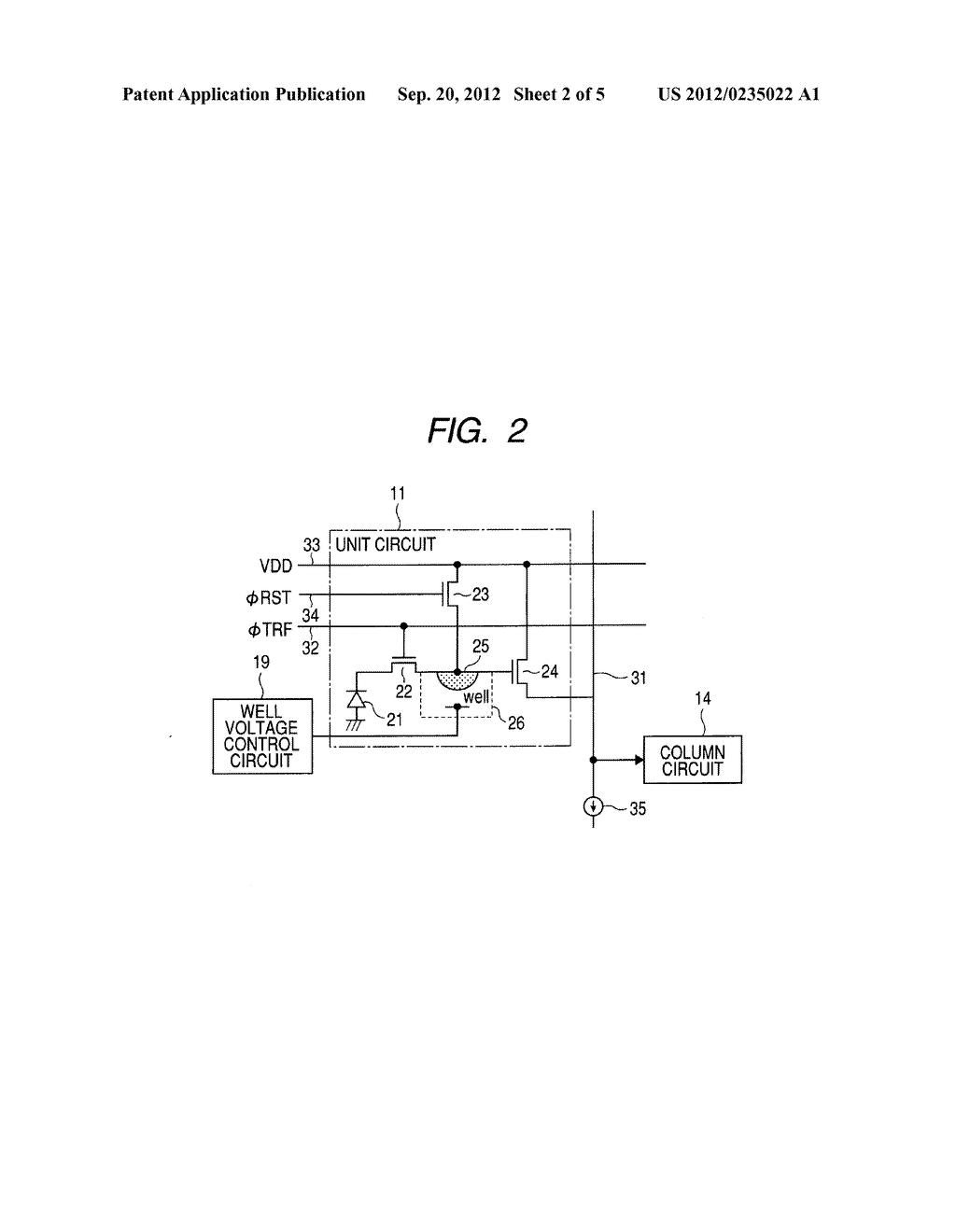 SOLID-STATE IMAGING DEVICE, DRIVE METHOD OF SOLID-STATE IMAGING DEVICE,     AND IMAGING APPARATUS - diagram, schematic, and image 03