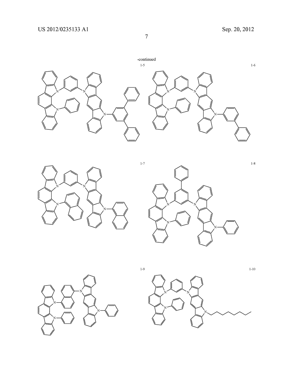 ORGANIC ELECTROLUMINESCENT DEVICE - diagram, schematic, and image 09