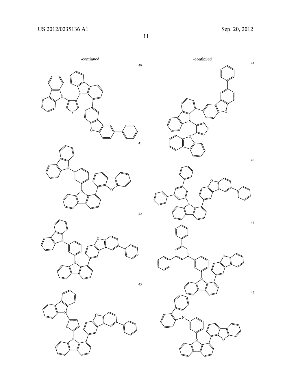 ORGANIC ELECTROLUMINESCENT DEVICE - diagram, schematic, and image 16