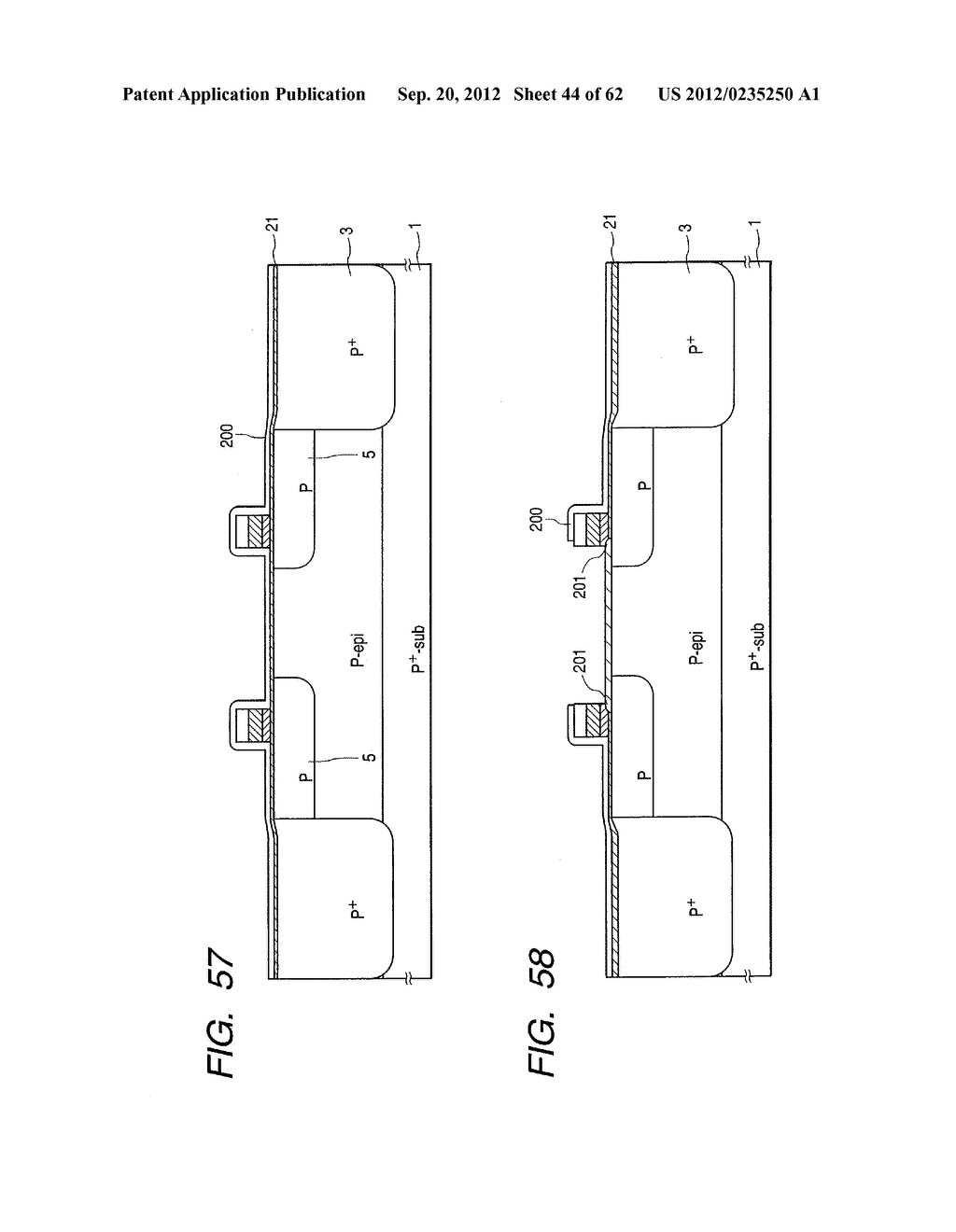SEMICONDUCTOR DEVICE AND A METHOD OF MANUFACTURING THE SAME - diagram, schematic, and image 45