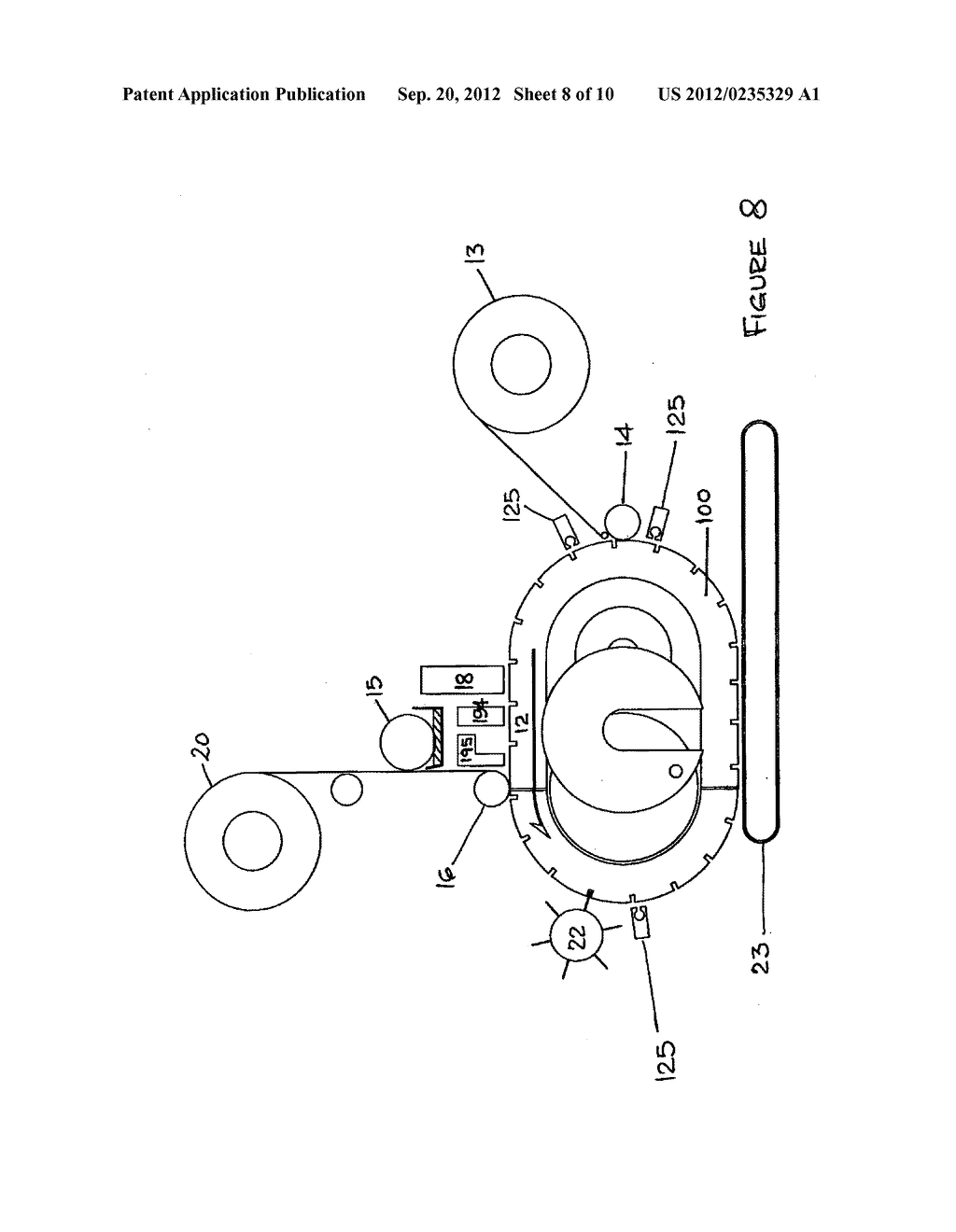 CONTINUOUS MOTION ROTATING THERMOFORMING OF SOLUBLE POUCHES - diagram, schematic, and image 09