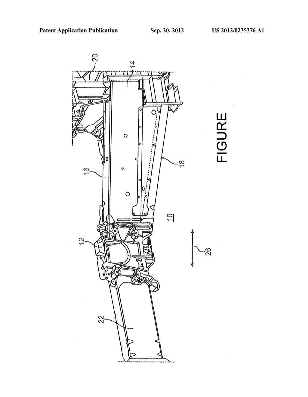 Arrangement of a Bracket on a Carrier of a Passenger-Car Body - diagram, schematic, and image 02