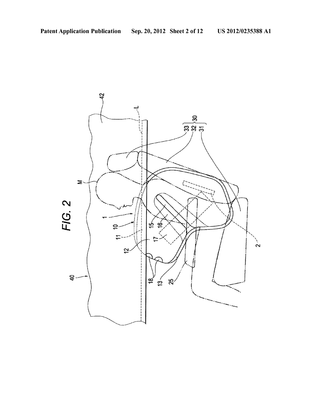 SIDE AIR BAG DEVICE, OCCUPANT PROTECTION DEVICE AND OCCUPANT PROTECTION     METHOD - diagram, schematic, and image 03