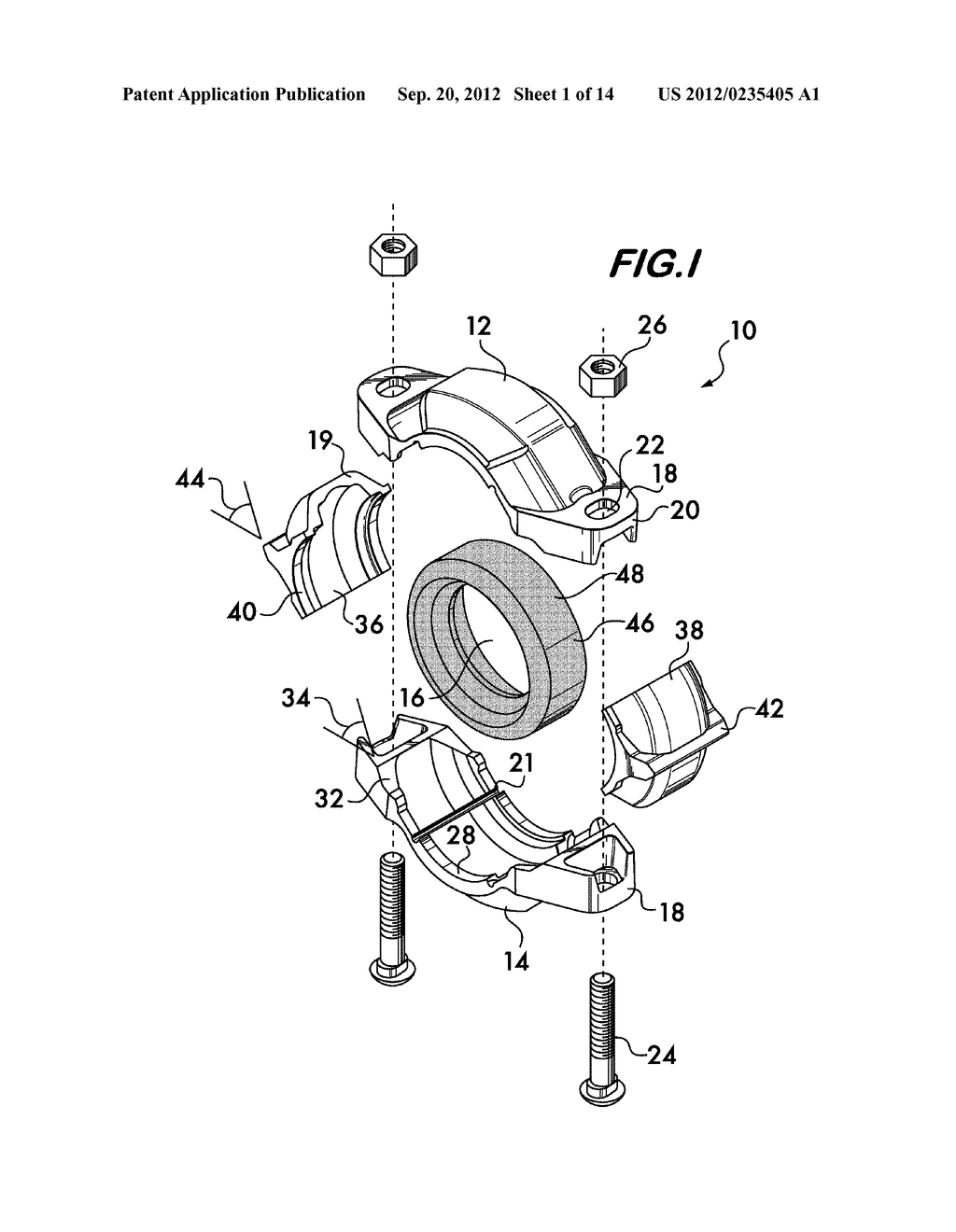 Pipe Coupling Having Movable Gripping Bodies - diagram, schematic, and image 02