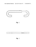 SECURITY DEVICE FOR A DOUBLE DOOR diagram and image