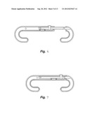 SECURITY DEVICE FOR A DOUBLE DOOR diagram and image