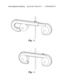 SECURITY DEVICE FOR A DOUBLE DOOR diagram and image