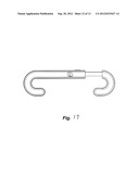 SECURITY DEVICE FOR A DOUBLE DOOR diagram and image