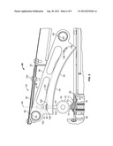 WORK VEHICLE HOOD ACTUATOR diagram and image