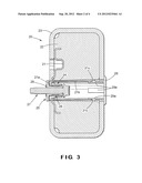 STRUCTURE AND METHOD FOR PIVOTABLY SUPPORTING AN ARMREST ON A SEAT diagram and image