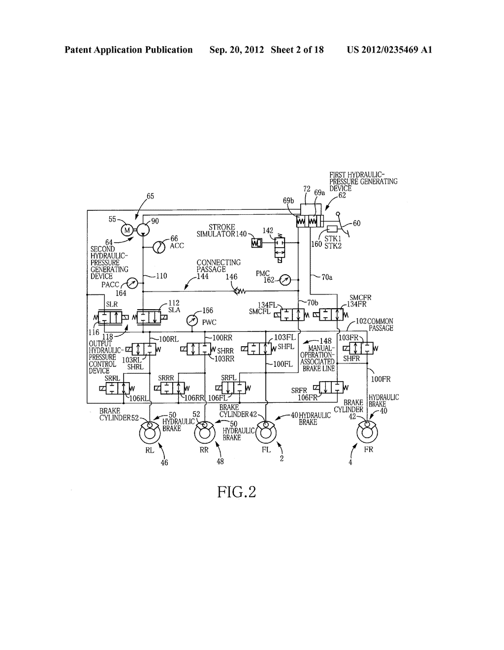 HYDRAULIC BRAKE SYSTEM - diagram, schematic, and image 03