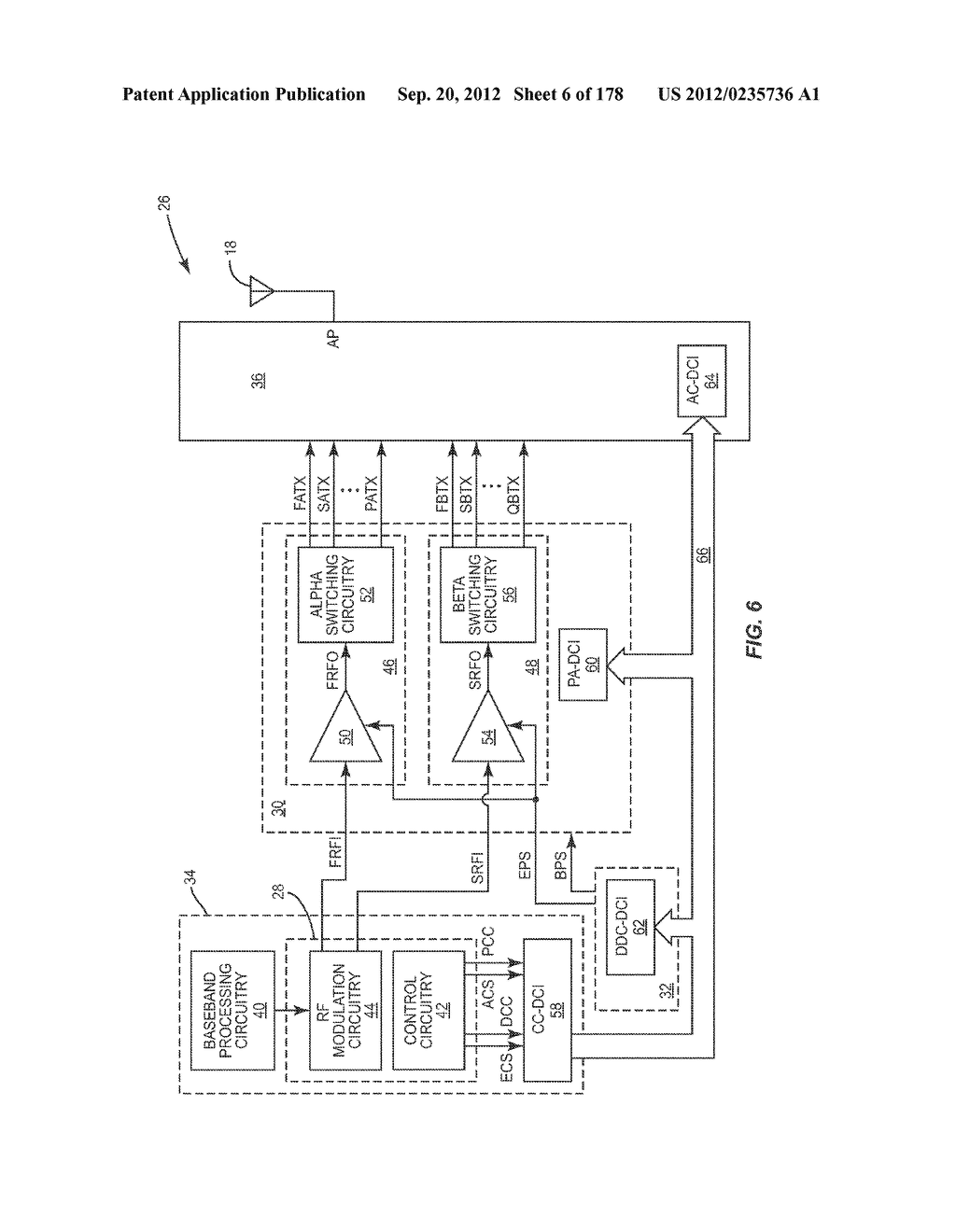 CHARGE PUMP BASED POWER AMPLIFIER ENVELOPE POWER SUPPLY AND BIAS POWER     SUPPLY - diagram, schematic, and image 07