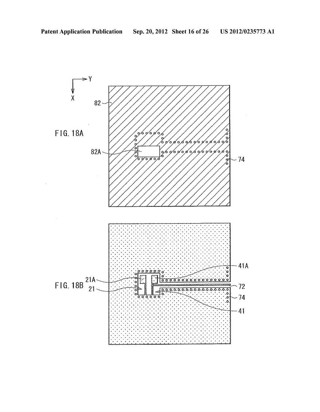 SIGNAL TRANSMISSION DEVICE, FILTER, AND INTER-SUBSTRATE COMMUNICATION     DEVICE - diagram, schematic, and image 17