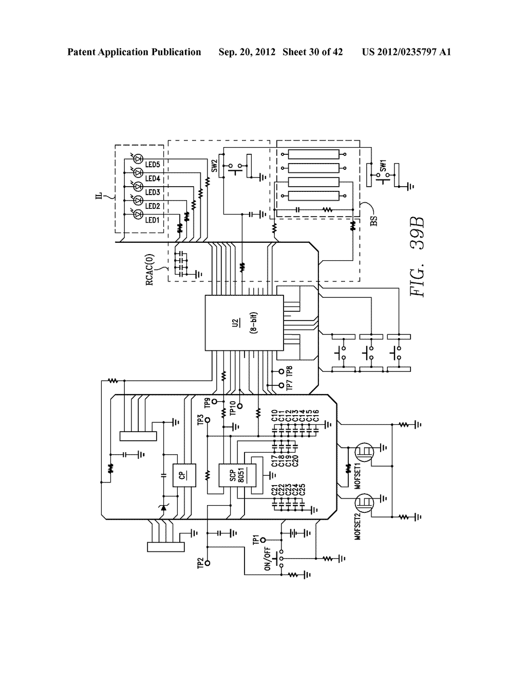 Method for Conducting a Transaction Between a Magnetic Stripe Reader and     an Electronic Card - diagram, schematic, and image 31