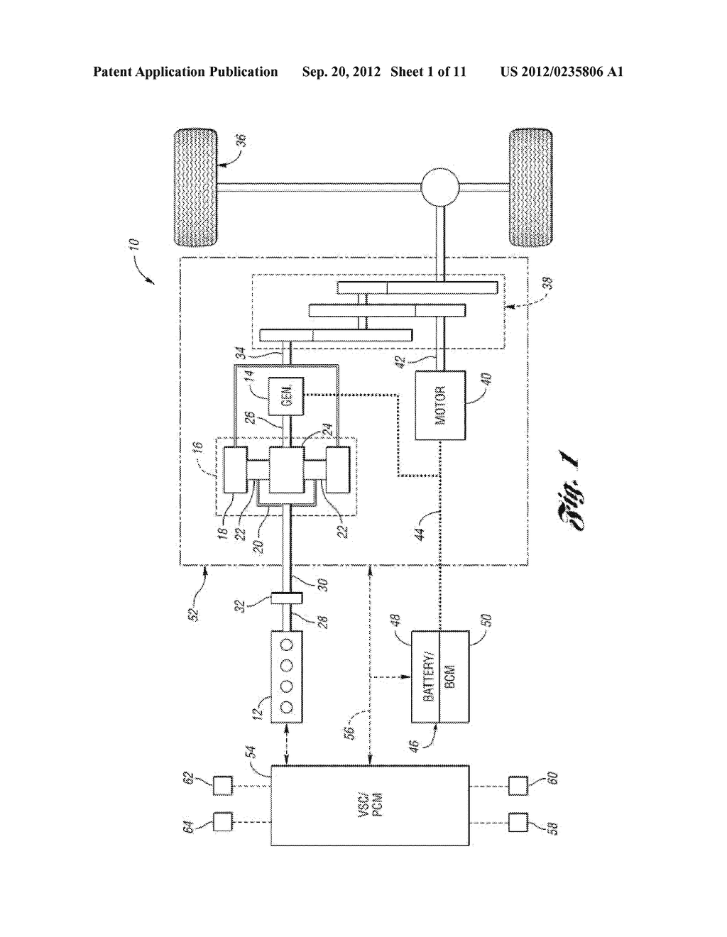 Vehicle Information Display And Method - diagram, schematic, and image 02