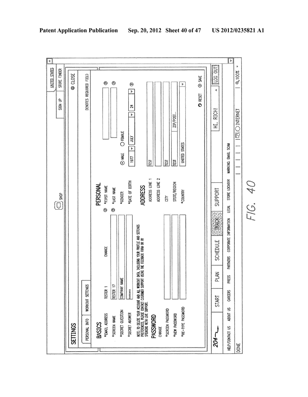 Methods and Program Products for Providing Heart Rate Information - diagram, schematic, and image 41