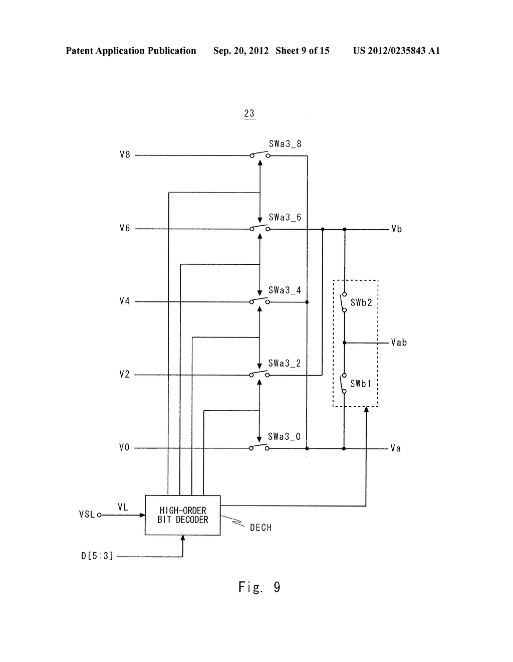 DIGITAL-TO-ANALOG CONVERTER AND CIRCUIT - diagram, schematic, and image 10