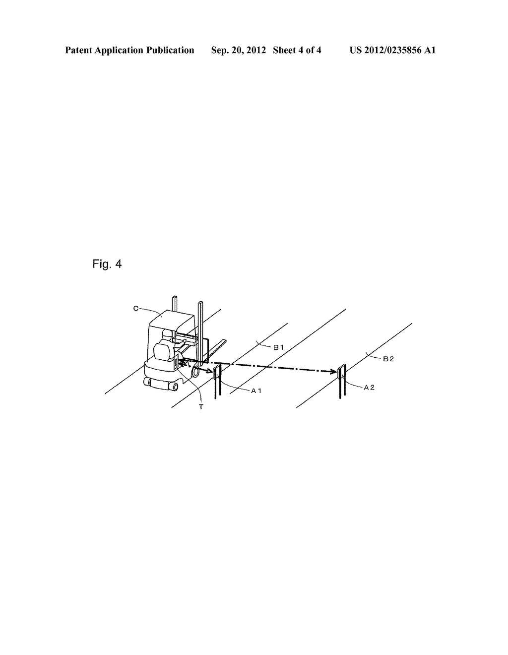 COMMUNICATION PROCESSING DEVICE AND DISTANCE MEASUREMENT METHOD IN     COMMUNICATION PROCESSING DEVICE - diagram, schematic, and image 05