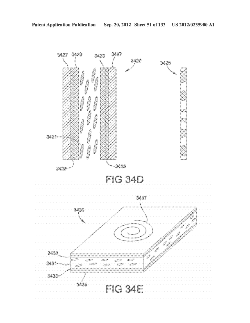 SEE-THROUGH NEAR-EYE DISPLAY GLASSES WITH A FAST RESPONSE PHOTOCHROMIC     FILM SYSTEM FOR QUICK TRANSITION FROM DARK TO CLEAR - diagram, schematic, and image 52