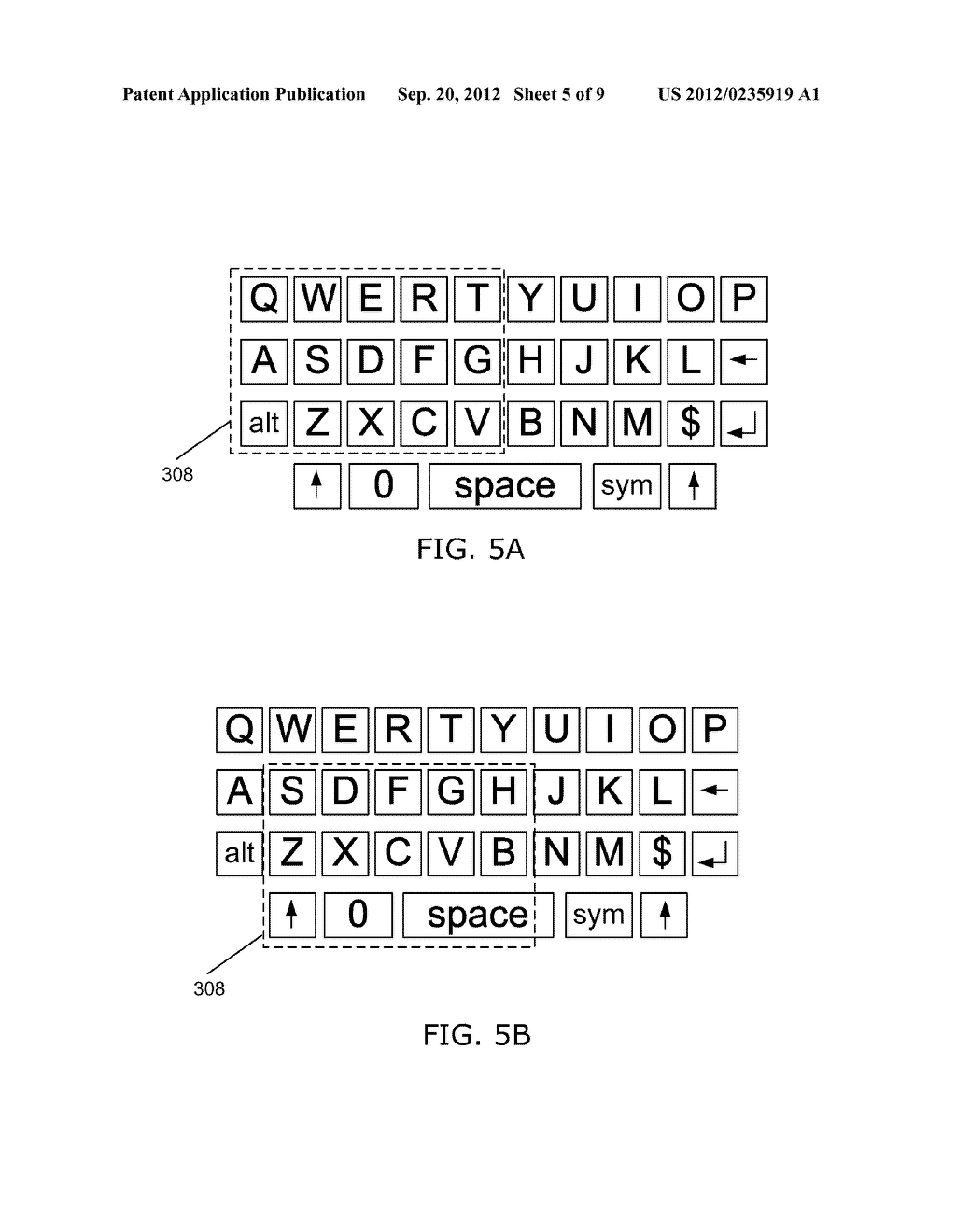 PORTABLE ELECTRONIC DEVICE INCLUDING TOUCH-SENSITIVE DISPLAY AND METHOD OF     CONTROLLING SAME - diagram, schematic, and image 06