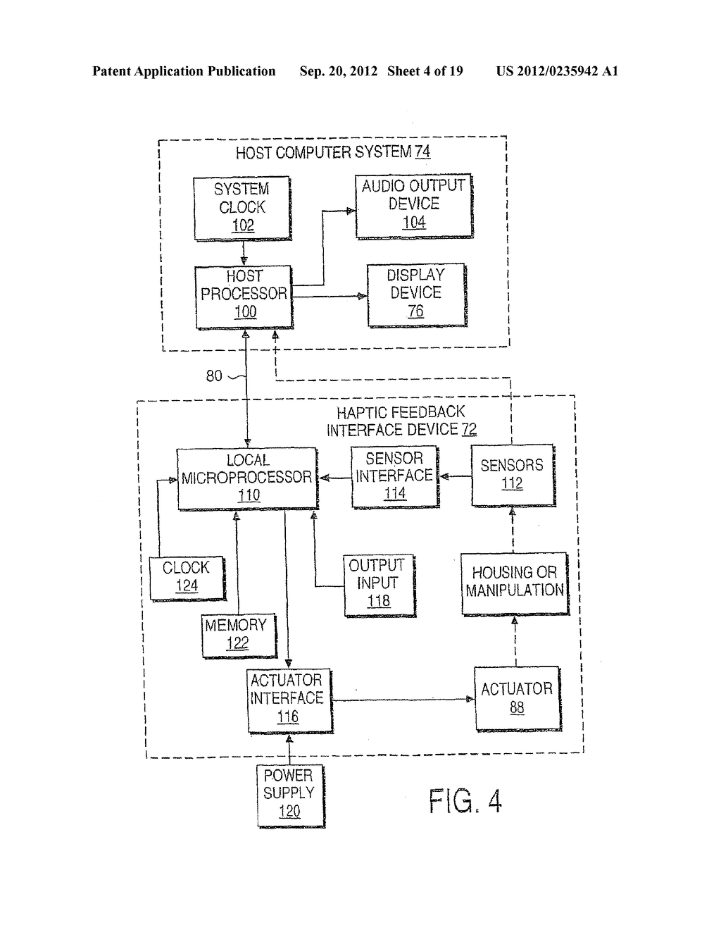 HAPTIC INTERFACE FOR TOUCH SCREEN EMBODIMENTS - diagram, schematic, and image 05