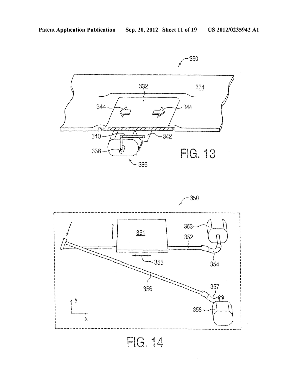 HAPTIC INTERFACE FOR TOUCH SCREEN EMBODIMENTS - diagram, schematic, and image 12