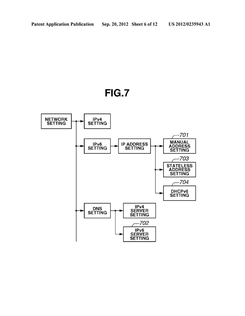 NETWORK APPARATUS, METHOD FOR PERFORMING SETTING VIA NETWORK APPARATUS,     PROGRAM, AND STORAGE MEDIUM - diagram, schematic, and image 07