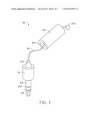 STYLUS AND PORTABLE ELECTRONIC DEVICE USING SAME diagram and image